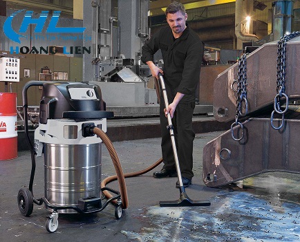 Máy hút bụi công nghiệp dành cho nhà xưởng cần có công suất hút lớn, điện năng tiêu thụ ít
