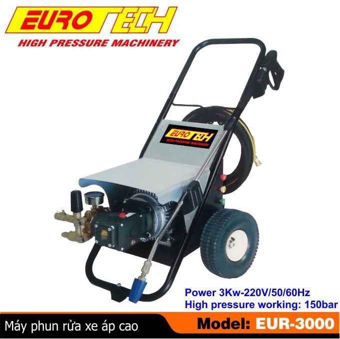 Máy phun rửa áp lực Eurotech EUR-3000