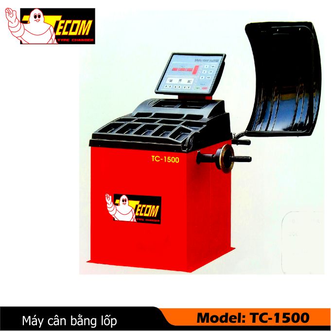Máy cân bằng lốp Tecom TC-1500